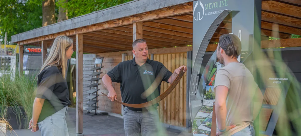 Showtuin van Sierbestrating Zwolle